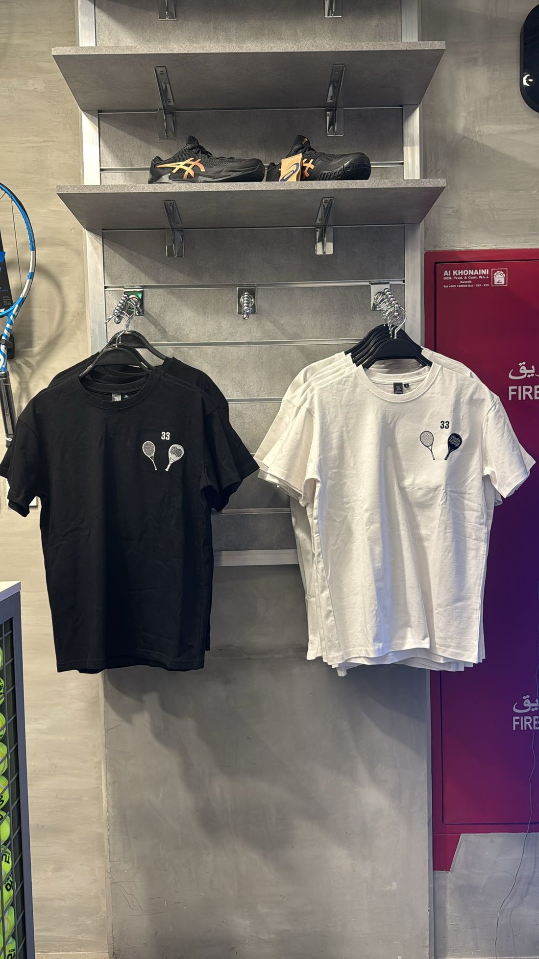 Tennis and Padel t-shirts now at 33